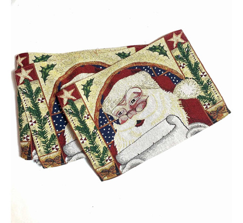 Mandiles 5 Pz Vintage Navidad Santa Claus