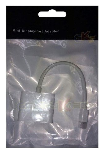 Adaptador Mini Displayport Dp A Vga De Laptop A Tv Lcd Proye