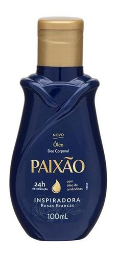 Promoção Óleo Corporal Paixão 100ml 4unds Envio Imediato