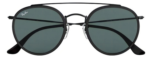 Gafas de sol Ray Ban Double Bridge negras con lente negra Rb3647