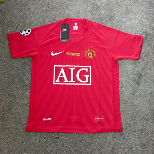 Camiseta Fútbol Nike Manchester United Fc 07-08 (titular)