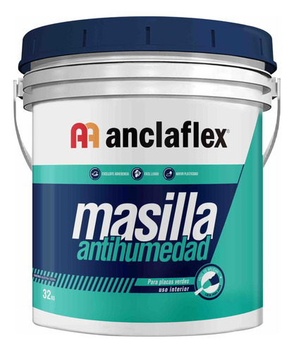 Masilla Antihumedad Anclaflex 15 Kg Placa De Yeso 