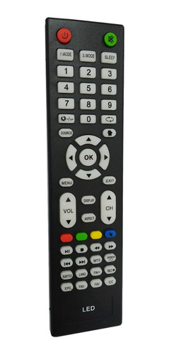 Imagen 1 de 4 de Control Remoto Tv Lcd Led Jvc Smart - Electroimporta -