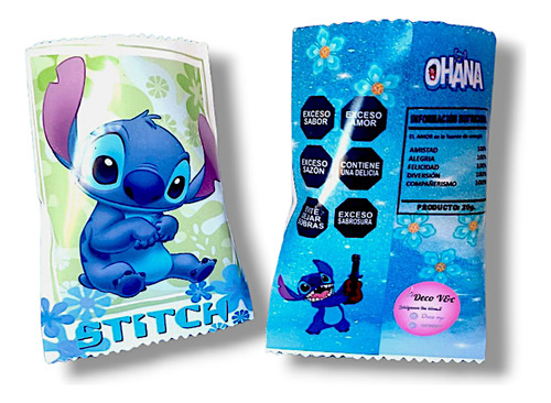 Sorpresitas Tipo Snak Stitch Varios Diseños Con Golosinas 