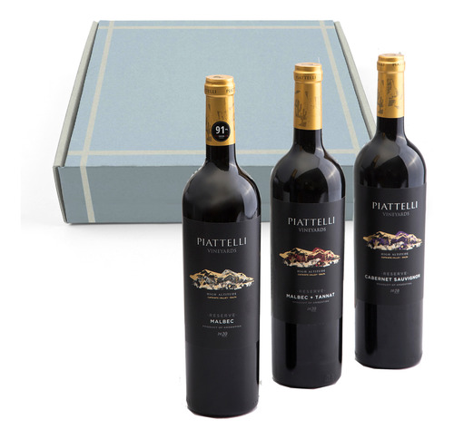 Caja Regalo Vino Piattelli Reserva Salta