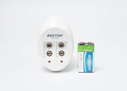 Cargador + Pila 9v Beston Bst-c818  250mah