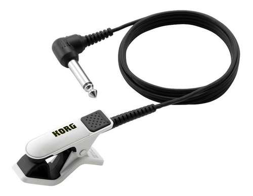 Korg Cm-200 Branco - Microfone De Contato Para Afinadores