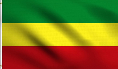 Dmse - Bandera De Etiopía Sin Armas, Bandera De Abisinia Del