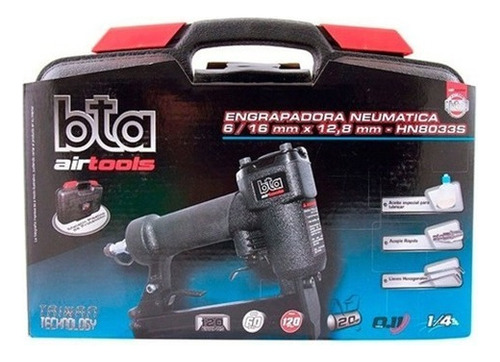 Bta Tools 822406 Engrampadora Neumática Profesional 6-16mm