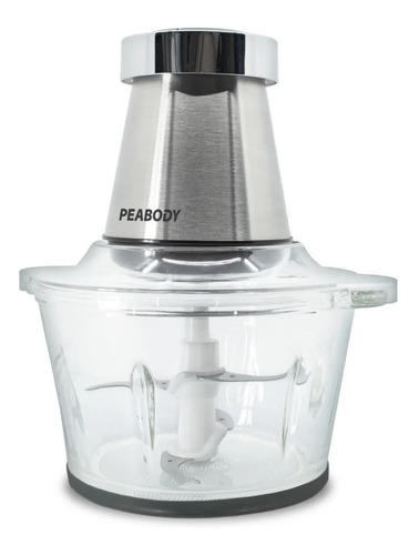 Imagen 1 de 5 de Picador Peabody Doble Cuchilla 350w Procesador 2l Acero Inox