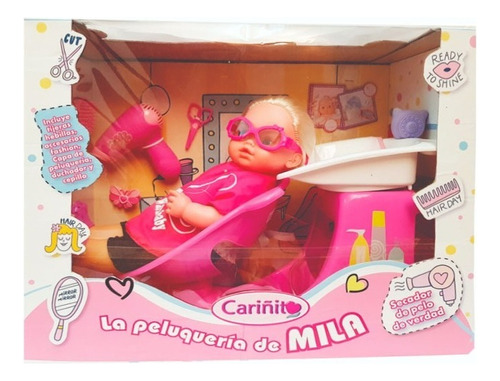 Cariñito Muñeca Mila Peluquería 0892 E. Full