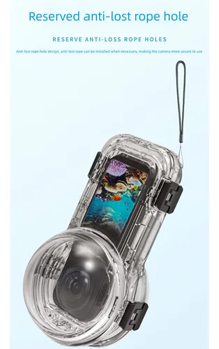Carcasa De Buceo Magnética Invisible Para Insta360 X5