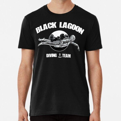 Remera Equipo De Buceo Black Lagoon Algodon Premium