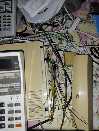 Central Y Telefono Programador Nec Ak-308 Ne Con Portero (Usado)