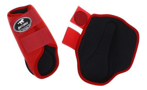 Kit Caneleira E Cloche Boots Horse Vemelha 25850