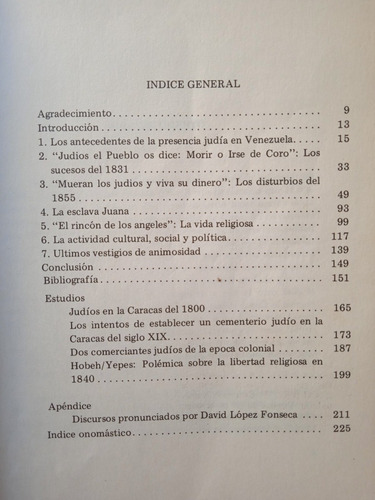 La Comunidad Judía De Coro 1824-1900 / Isidoro Aizenberg (Usado)