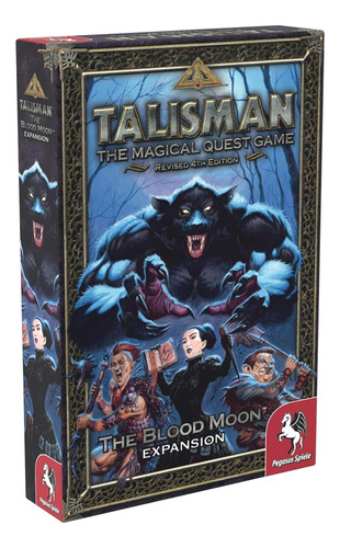 Pegasus Spiele Talisman: El Juego De Mesa Blood Moon Azul