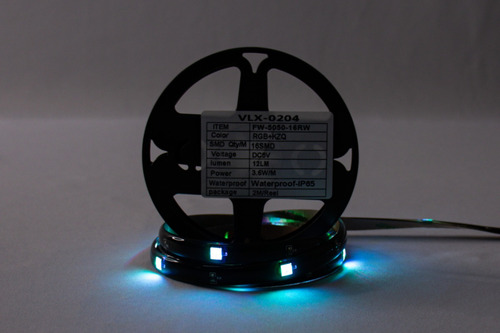 Fita Led Ultra Rgb Com Sensor Ritmitco 2 Metros Com Controle