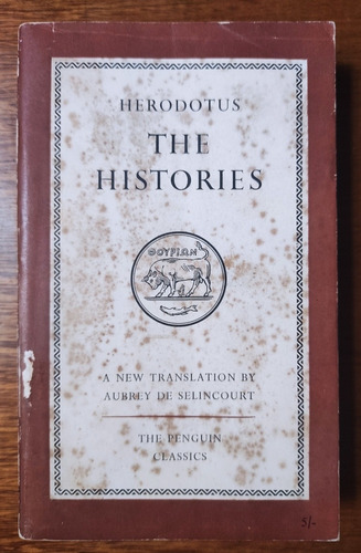 Los Nueve Libros De La Historia Herodoto (Usado)
