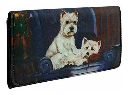 West Highland White Terrier Monedero (westie) Perro Diseñado