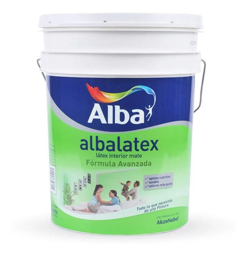 Pintura Latex Interior Albalatex Alba Blanco Mate X 20 Lts