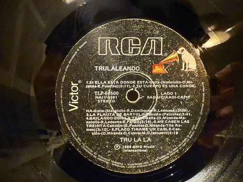 Trulala Trulaleando Canta Gary Lp Vinilo 1988 Estándar (Usado)