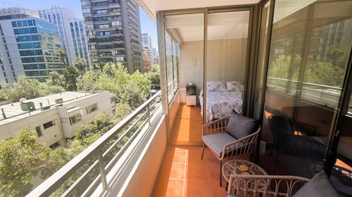 Se Arrienda Depto. El Golf- Burgos -apoquindo Las Condes
