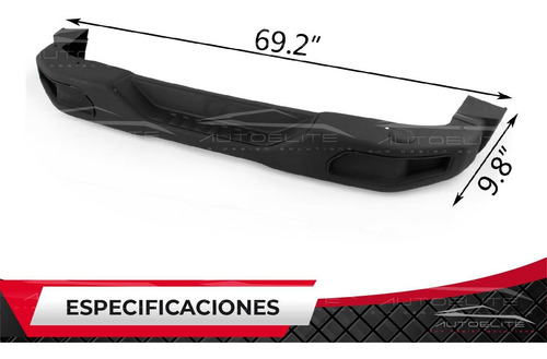 Imagen 3 de 10 de Defensa Facia Bumper Jeep Jk 07 - 17 Trasero 10 Aniversario