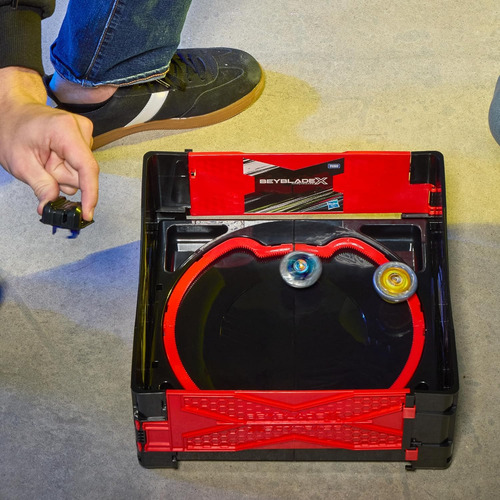 Beyblade X Clash & Carry Beystadium Battle Arena Spinning...