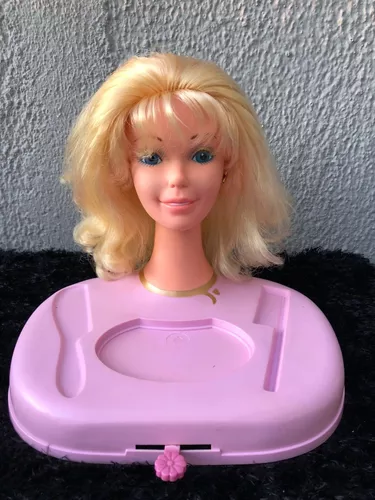 Barbie Face Da Estrela Boneca Antiga P/ Maquiar. Original - R$ 350,00