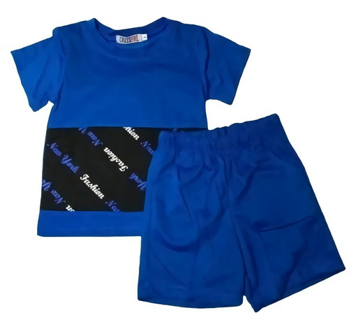 Conjunto De Niño De Verano Polera + Short