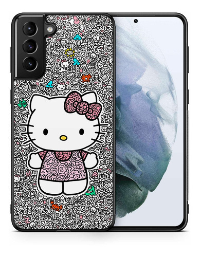 Funda Galaxy S20 Hello Kitty Garabato S10 Note 10 9 8 S9 S8