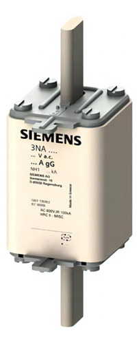 Fusible Nh1 200 a 500 V/3 na3140/Siemens