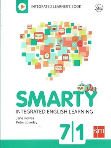 Libro - Smarty 7 \ 1 - Integrated English Learning + Ficha 