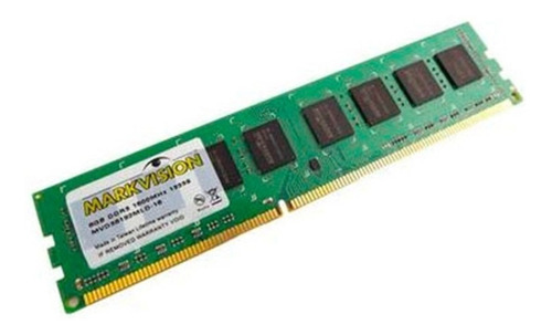 Imagen 1 de 1 de Memoria RAM color verde  4GB 1 Markvision MVD34096MLD-16