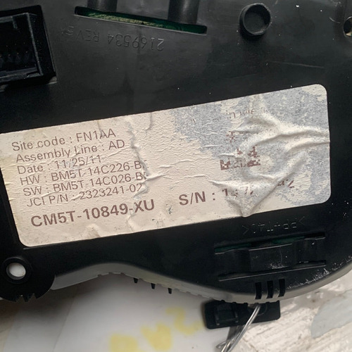 Cluster Tacometro Ford Focus 2012 (Usado)