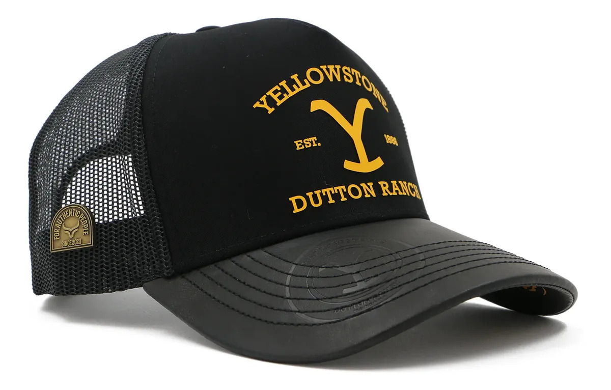 Gorra Ranch & Corral Yellowstone 11 Yw11 Negro Unitalla
