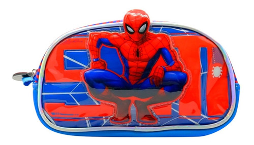 Cartuchera Escolar Pvc Spiderman 1 Cierre Cresko