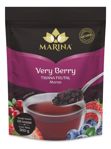 Tisana Gourmet Frutal Marina Very Berry 500g