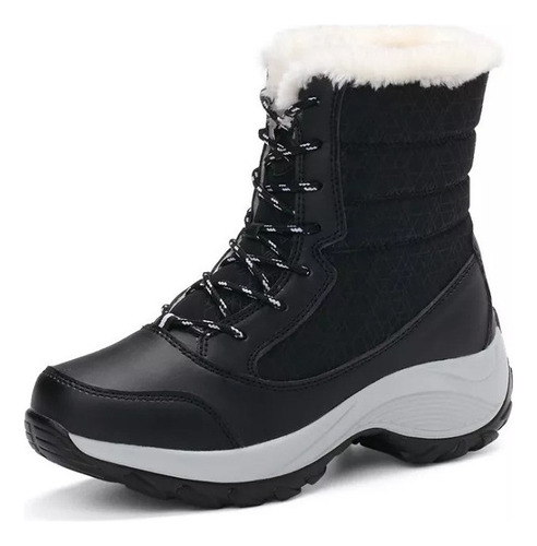 Nuevos Zapatos De Mujer De Felpa De Invierno Botas De Nieve