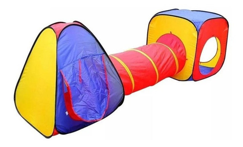 Carpa Túnel Tricolor Infantil