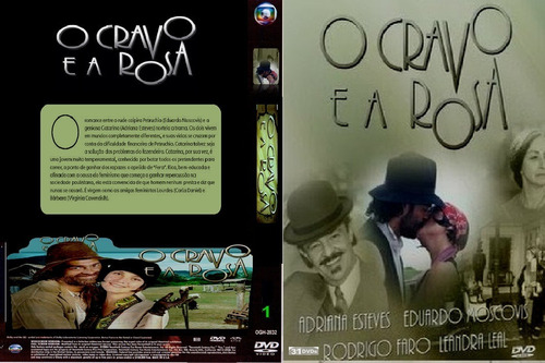 Imagem 1 de 4 de Dvd Novela O Cravo E A Rosa - Raríssimo (31dvds)