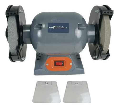 Amoladora De Banco 8 550w Gladiator Color Naranja Frecuencia 50hz