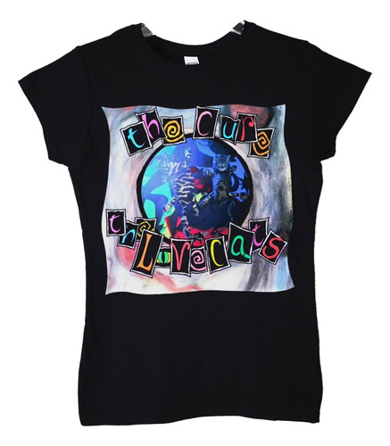 Polera Mujer The Cure The Love Cats Pop Abominatron