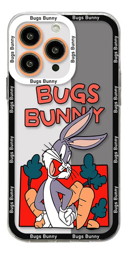 Funda De Teléfono Bugs Bunnys Para iPhone 15, 14, 13, 12, 11