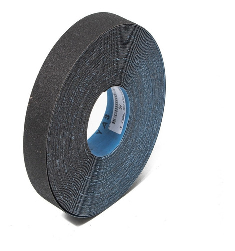 Rollo De Tela Esmeril Doble A Grano 100 35 Mm X 25 Metros