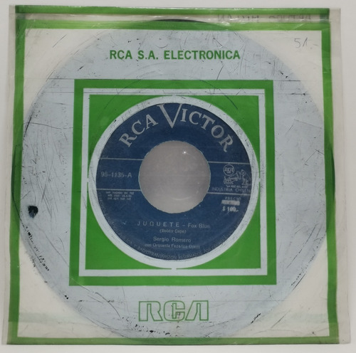 Vinilo 7p. Arturo M./sergio R. - A La Buena De Dios/juguete