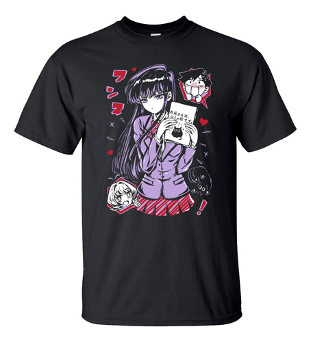 Playera Anime Komi San Can't Communicate Manga Geek A4013