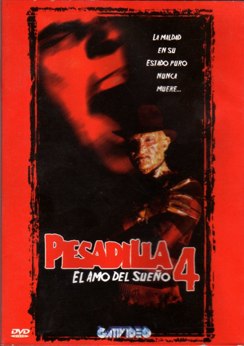 Pesadilla 4 El Amo Del Sueño - Dvd Original