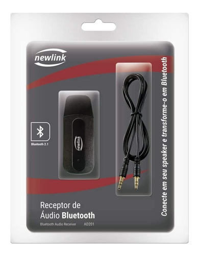 Imagem 2 de 4 de Receptor De Áudio Para Recepção De Sinal Bluetooth - Ad201